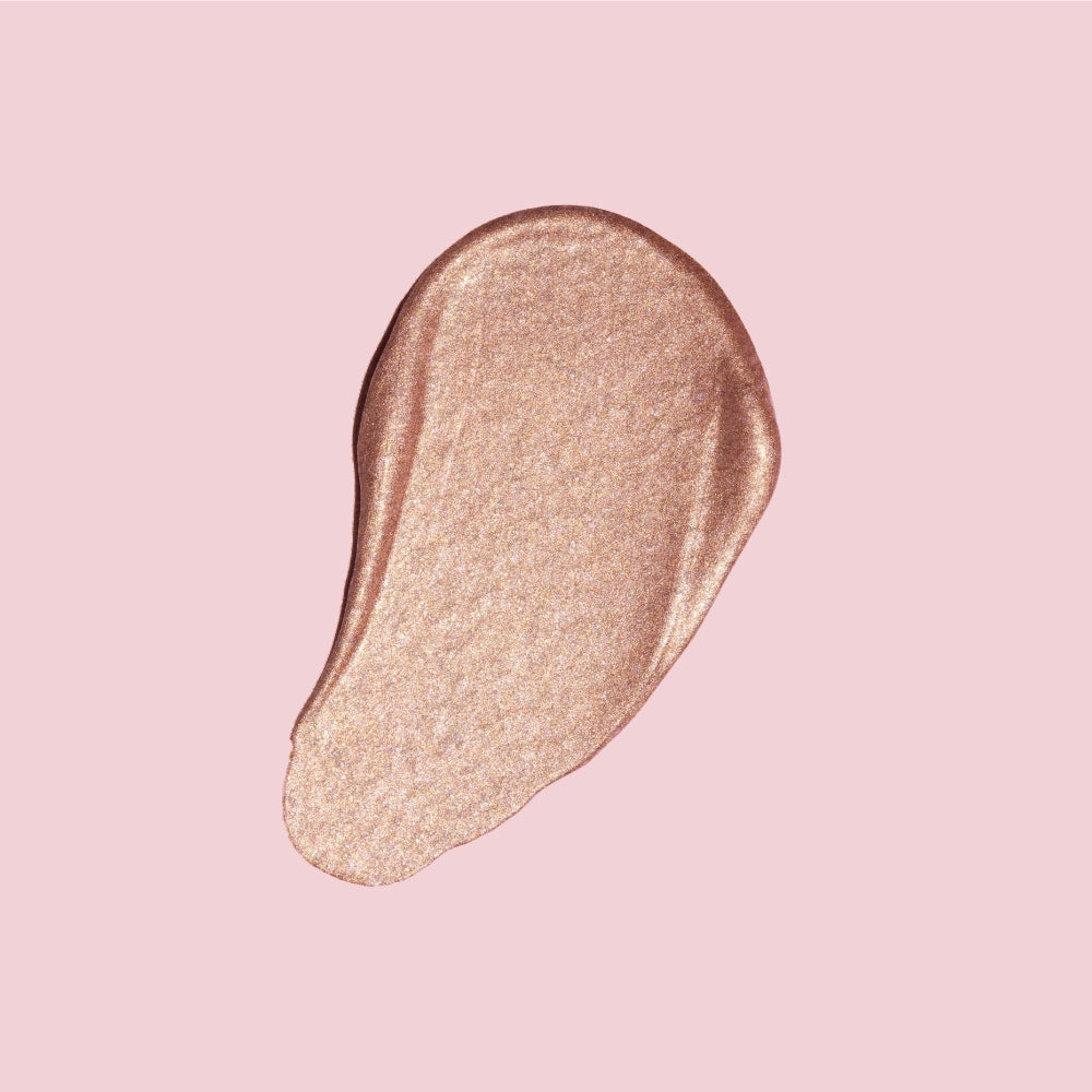 Truth - Metallic Rose Nude with Silver Sparkle